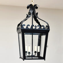 Vaughan Designs - Tole Leaf Lantern