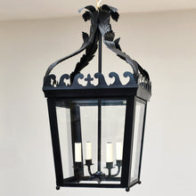 Vaughan Designs - Tole Leaf Lantern