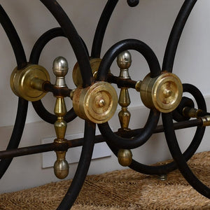 French Iron and Marble - Console Table