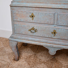 18th Century Swedish Rococo Cabinet on Chest