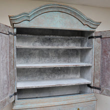 18th Century Swedish Rococo Cabinet on Chest