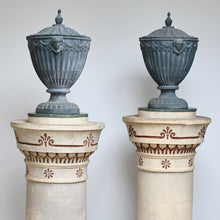 A Pair of Finials in the style of Robert Adam