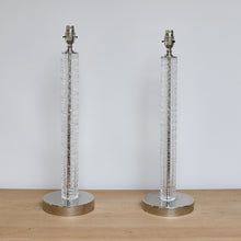 A Pair of Porta Romana - Glass Table Lamps