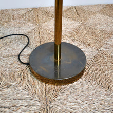 Vintage Brass Reading Lamp & Shade