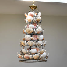 Large Artisan Made - Shellwork Chandelier