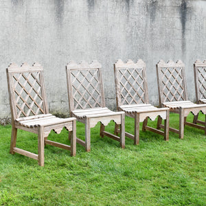 8 x Andrew Crace - Garden Chairs