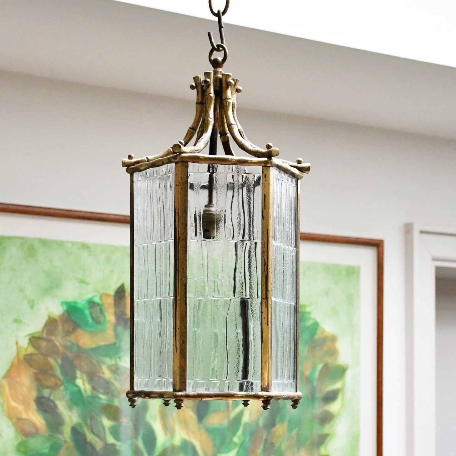 French Mid 20th Century Lantern (2 x Available)
