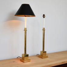 A Rare Pair of David Hicks - Table Lamps