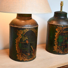 A Pair of Regency - Tea Canister Lamps