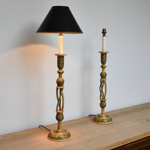 A Pair of Mid 20th Century - Kashmiri Table Lamps