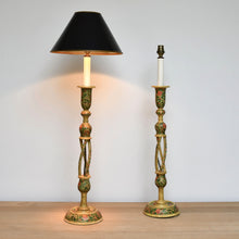 A Pair of Mid 20th Century - Kashmiri Table Lamps