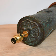A Pair of Chinese - Bronze Table Lamps