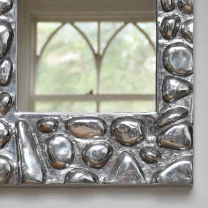 Mid 20th Century - Naturalistic Pebble Mirror