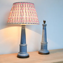 A Pair of Vintage Column - Table Lamps