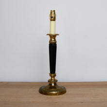 A Pair of Vintage Candlestick - Table Lamps