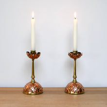 A Pair of Arts & Crafts Candlesticks