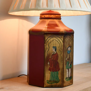 Vaughan Designs - Octagonal Tea Canister Lamp