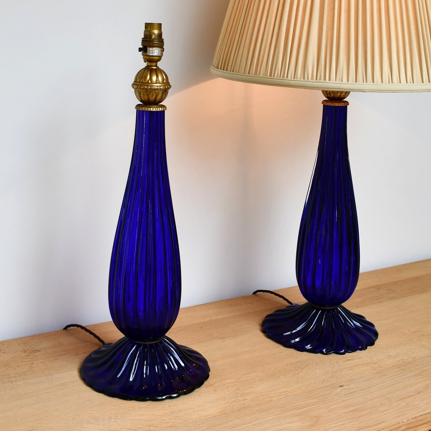 A Pair of Mid 20th Century - Murano Table Lamps