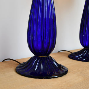 A Pair of Mid 20th Century - Murano Table Lamps