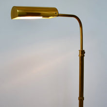 Vintage Reading Floor Lamp & Shade (2 x Available)