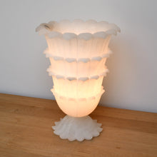 Mid 20th Century - Carved Alabaster Table Lamp