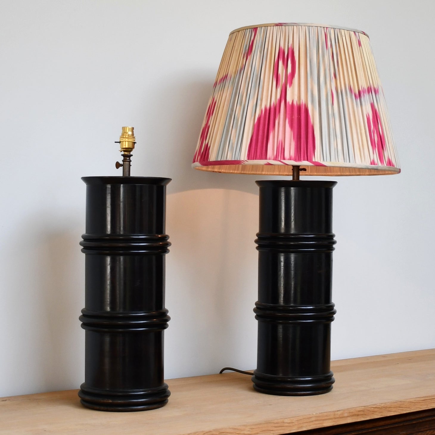 A Pair of Vintage Oriental Style - Table Lamps