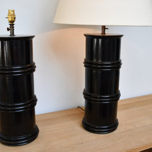 A Pair of Vintage Oriental Style - Table Lamps