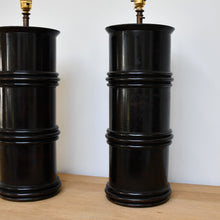 A Pair of Vintage Oriental Style - Table Lamps