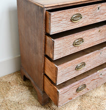 George III - Limed Oak Chest of Drawers