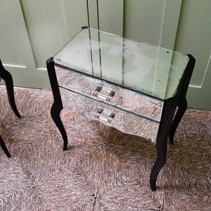 A Pair of Mid 20th Century - French Bedside Tables