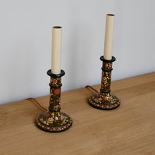 A Pair of Early 20th Century - Kashmiri Table Lamps
