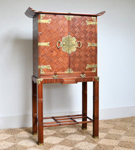 Mid 20th Century - Korean Cabinet on Stand