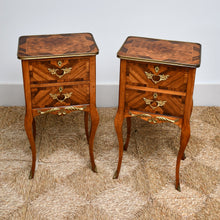 A Pair of Louis XV Style - Bedside Tables