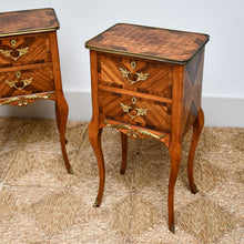 A Pair of Louis XV Style - Bedside Tables