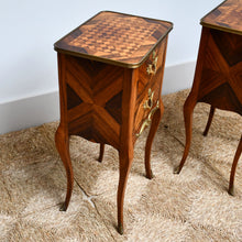A Pair of Louis XV Style - Bedside Tables