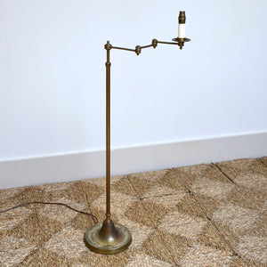 Besselink & Jones - Brass Swing Arm Floor Lamp