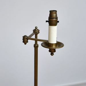 Besselink & Jones - Brass Swing Arm Floor Lamp