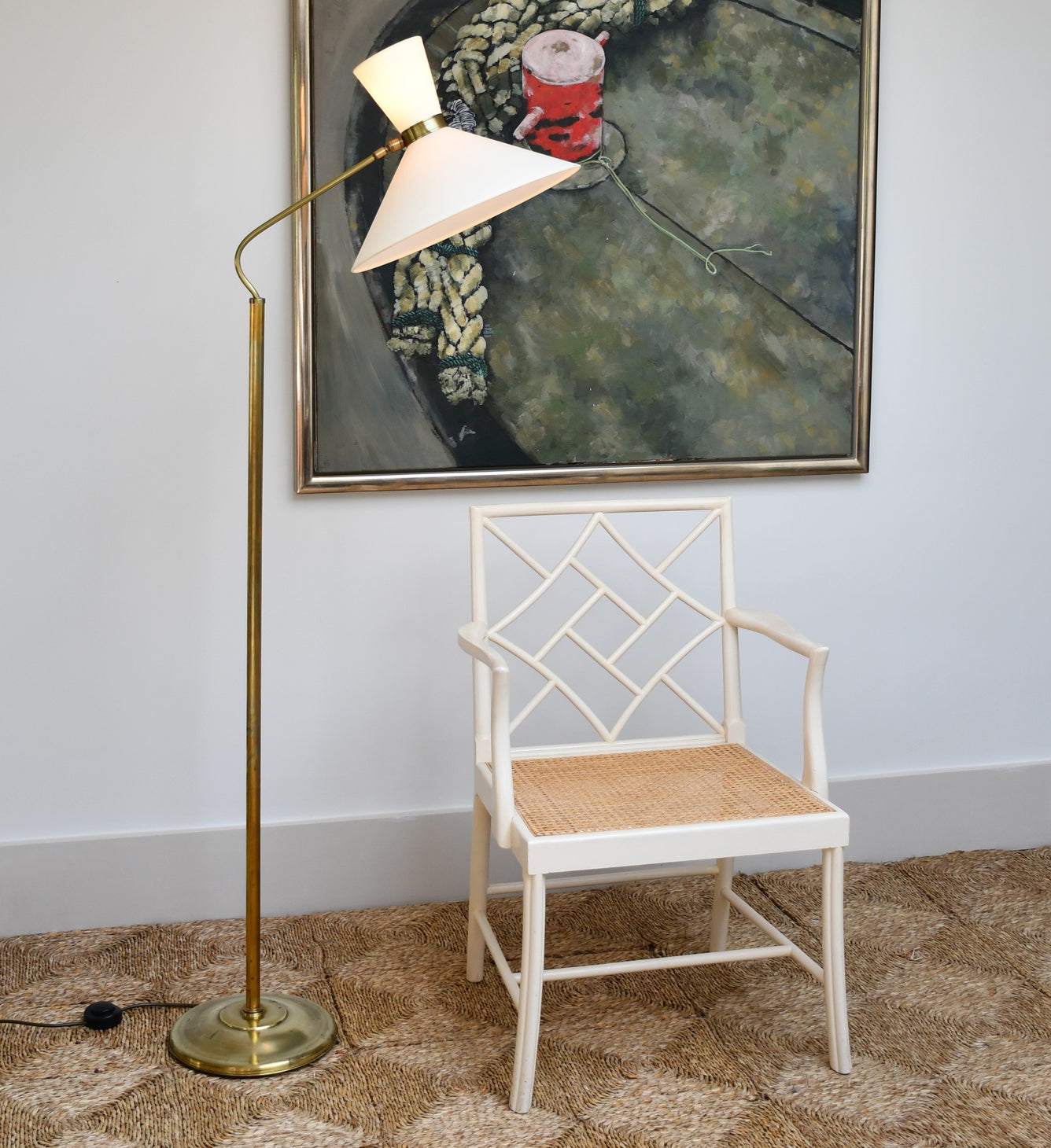 Mid 20th Century - Maison Lunel Floor Lamp