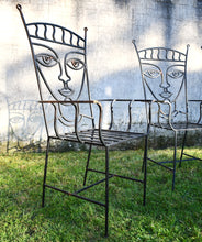 8 x John Risley Style - Garden Chairs