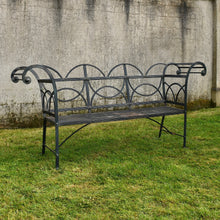 Regency Style - Iron Garden Bench