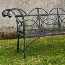 Regency Style - Iron Garden Bench