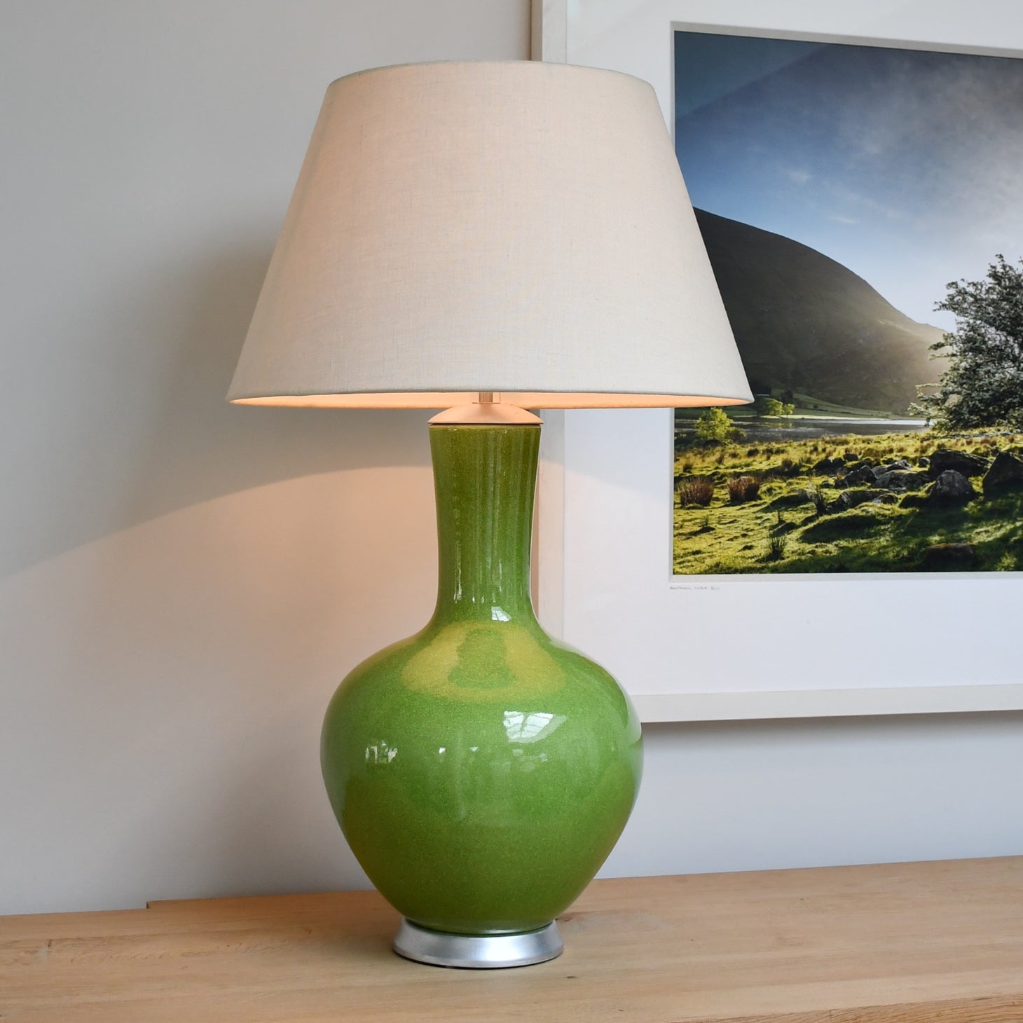 Large Apple Green - Table Lamp