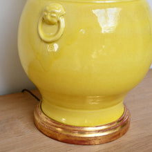 Large Chinese Yellow - Table Lamp
