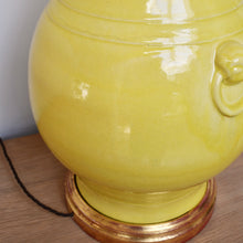 Large Chinese Yellow - Table Lamp