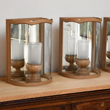 Three Colefax & Fowler - Convex Wall Lanterns