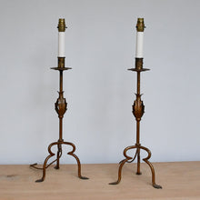 A Pair of Mid 20th Century - Spanish Table Lamps