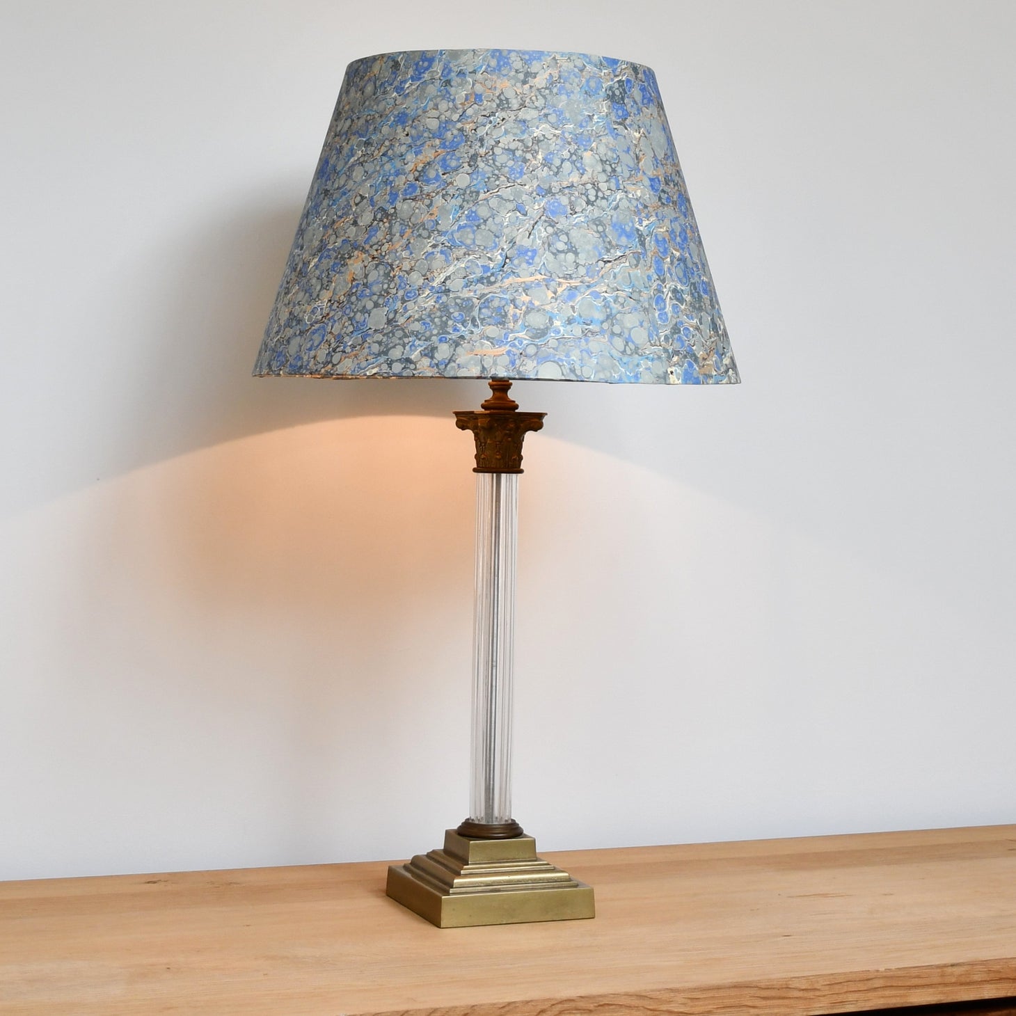 Vaughan Designs - Reeded Column Table Lamp