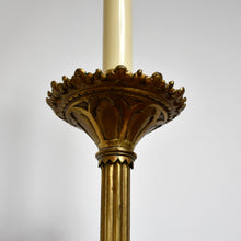 19th Century Gothic Revival - Candlestick Lamp