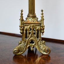 19th Century Gothic Revival - Candlestick Lamp
