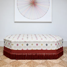 Large Octagonal Ottoman - Robert Kime Fabric